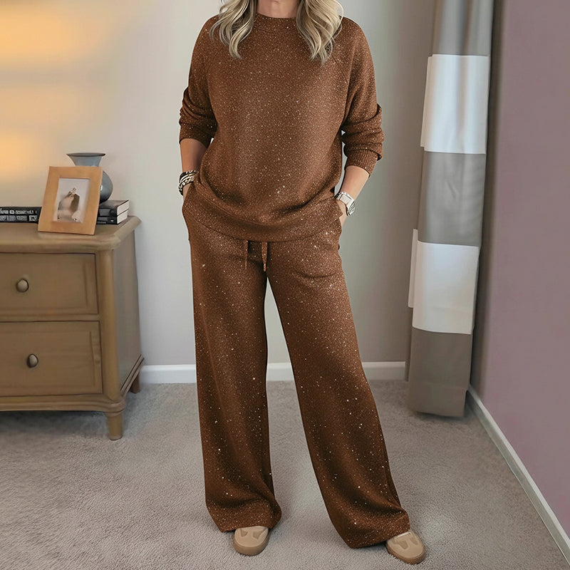 Nyvana - Conjunto para mujer: jersey y pantalón