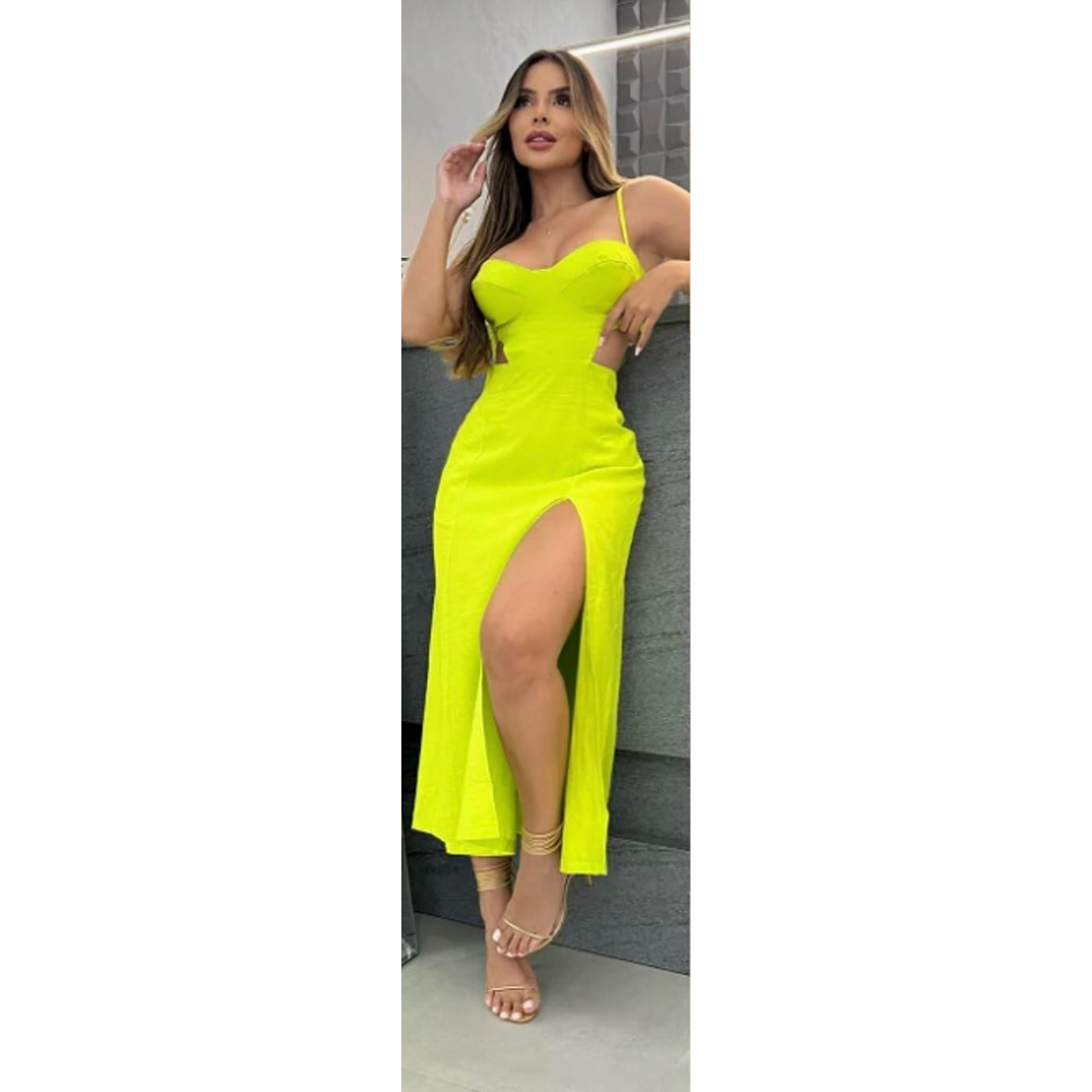 Laura - Vestido Maxi Ígnea