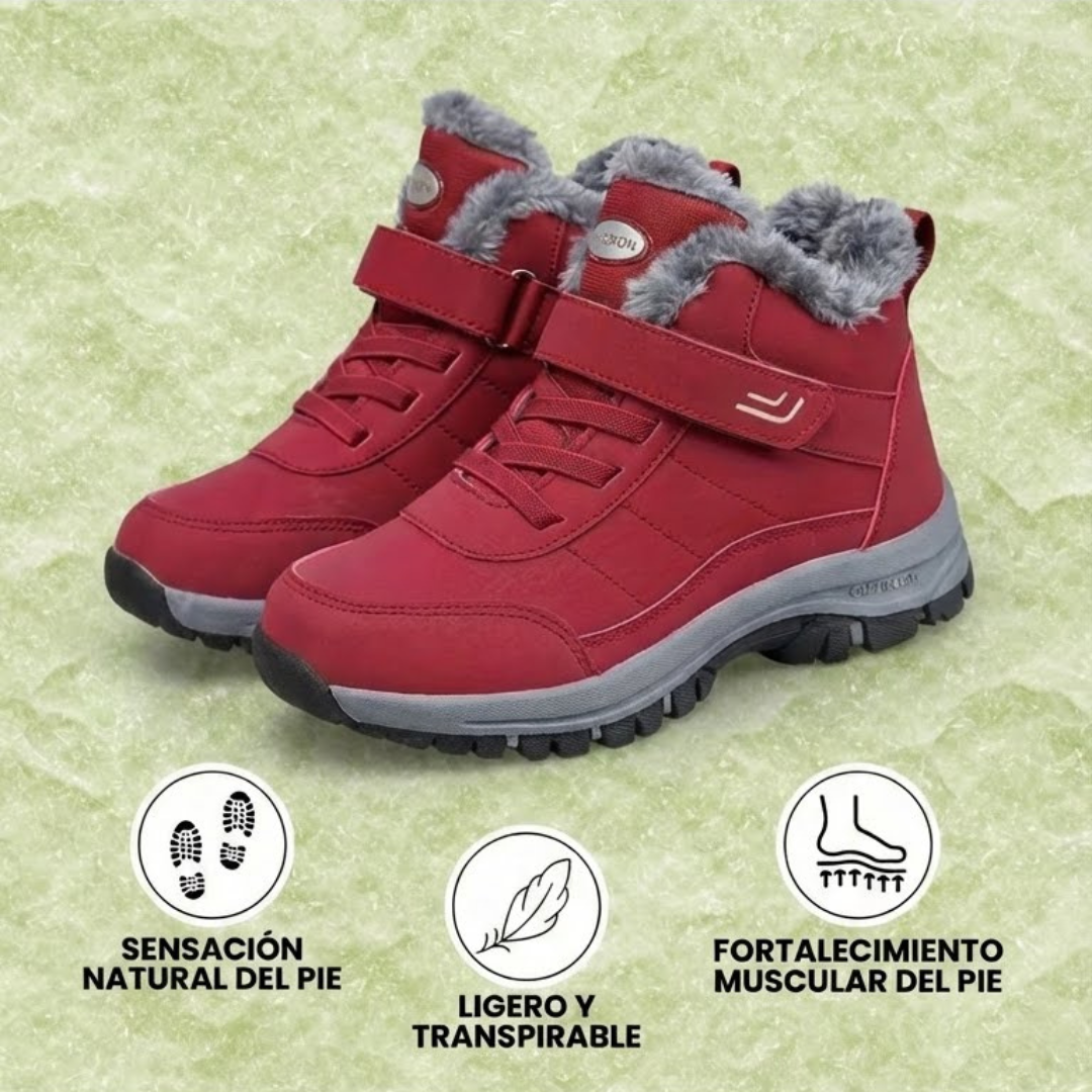 FrostFit - zapatos de confort impermeables, antideslizantes y ortopédicos