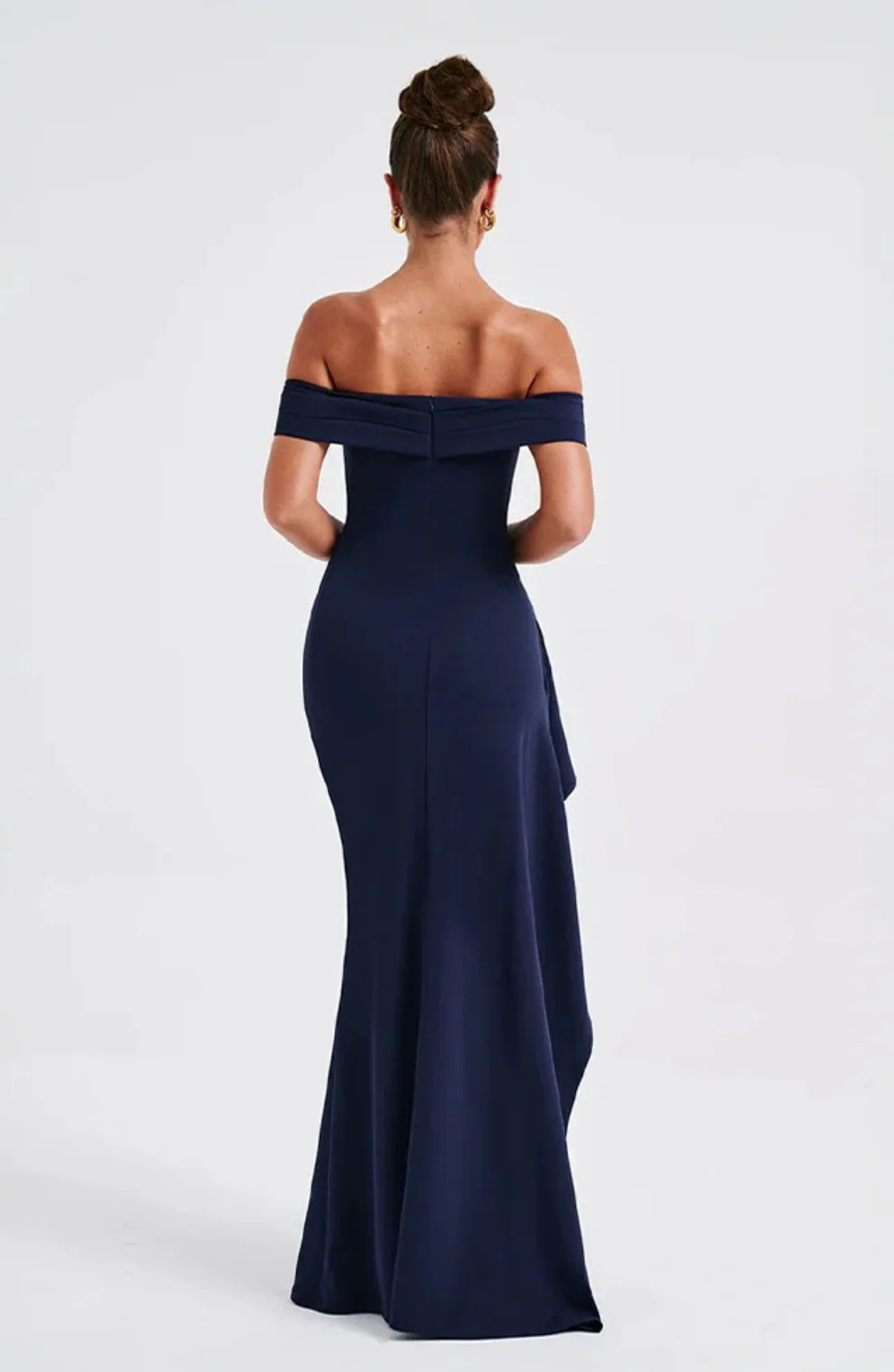Elisa - Vestido Maxi de Lujo Esculpido