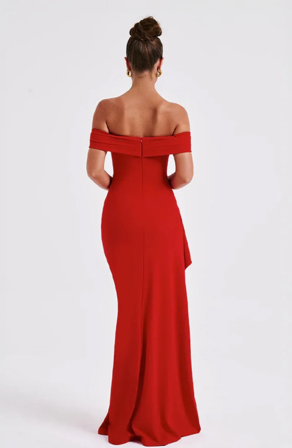 Elisa - Vestido Maxi de Lujo Esculpido