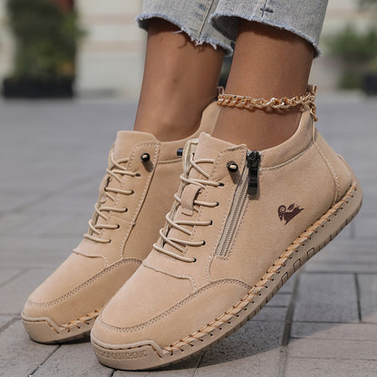 Mila – Zapatillas ortopédicas con cremallera