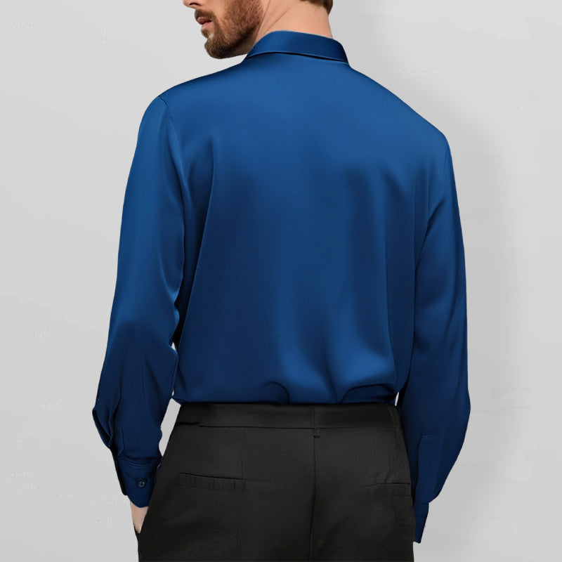 Pietro | Camisa elástica antiarrugas para hombre