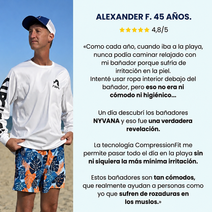 OLAS ARDIENTES | Bañador para Hombre