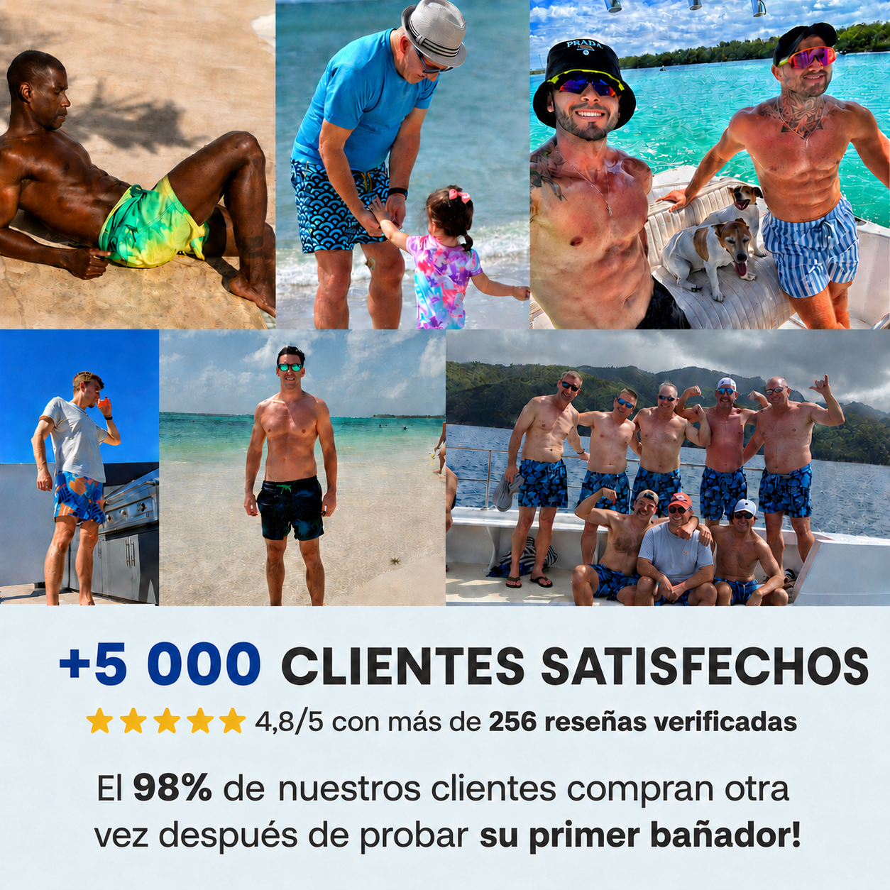 OLAS ARDIENTES | Bañador para Hombre