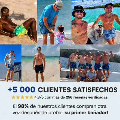 OLAS ARDIENTES | Bañador para Hombre
