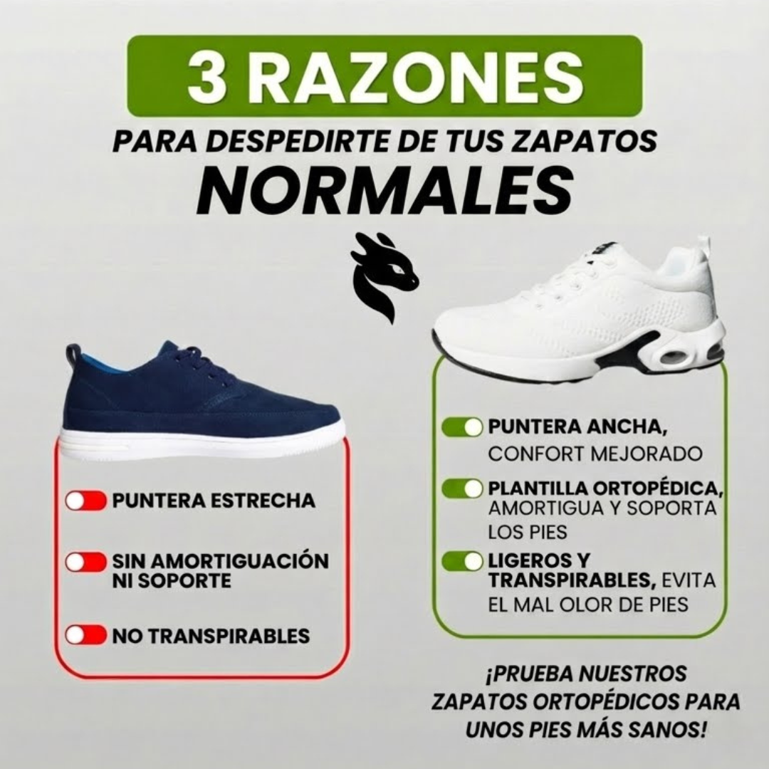 OrthoCare - Zapatos ergonómicos para aliviar el dolor