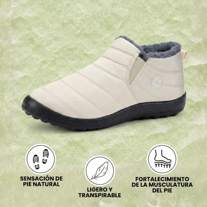 Fusswohl - Zapatos de Invierno Cómodos, impermeables, ergonómicos y antideslizantes