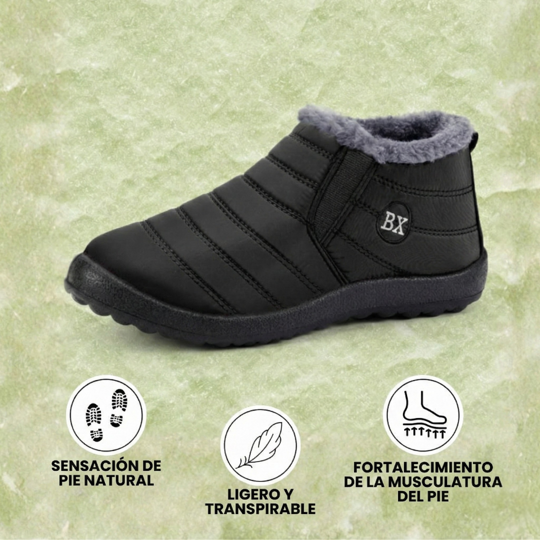 Fusswohl - Zapatos de Invierno Cómodos, impermeables, ergonómicos y antideslizantes