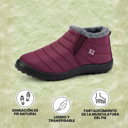 Fusswohl - Zapatos de Invierno Cómodos, impermeables, ergonómicos y antideslizantes