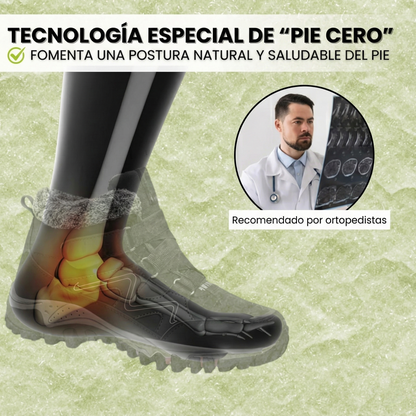 OrthoFit Winter: Zapato ergonómico, impermeable y antideslizante para aliviar el dolor.