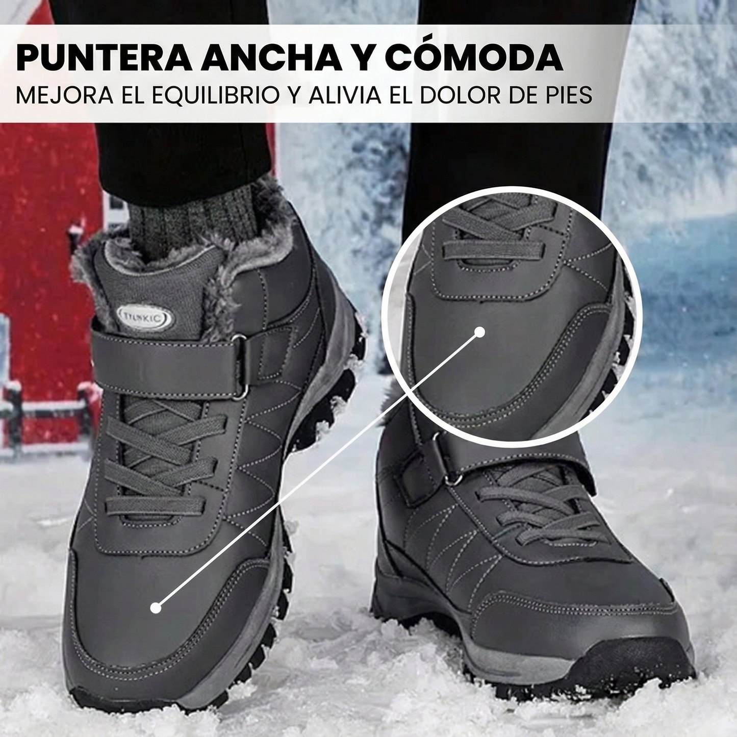 FrostFit - zapatos de confort impermeables, térmicos y que alivian el dolor