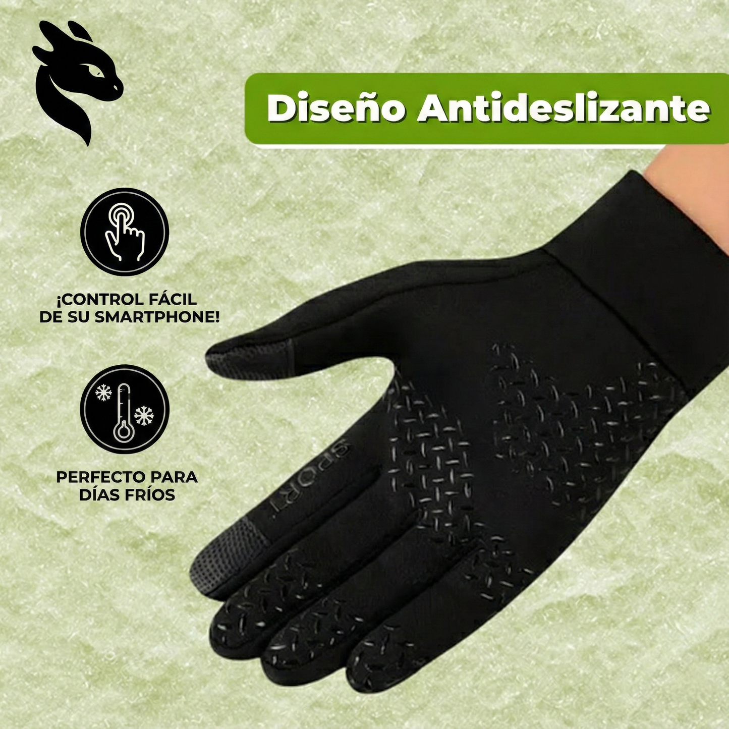 Frostsport - Guantes térmicos para todo tipo de frío