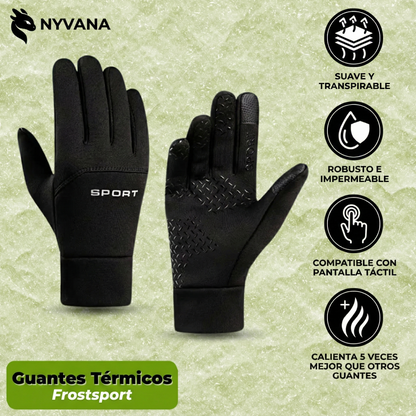 Frostsport - Guantes térmicos para todo tipo de frío