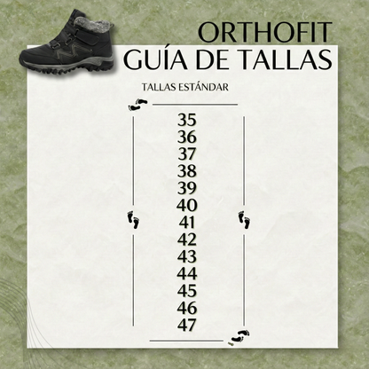 OrthoFit Winter: Zapato ergonómico, impermeable y antideslizante para aliviar el dolor.