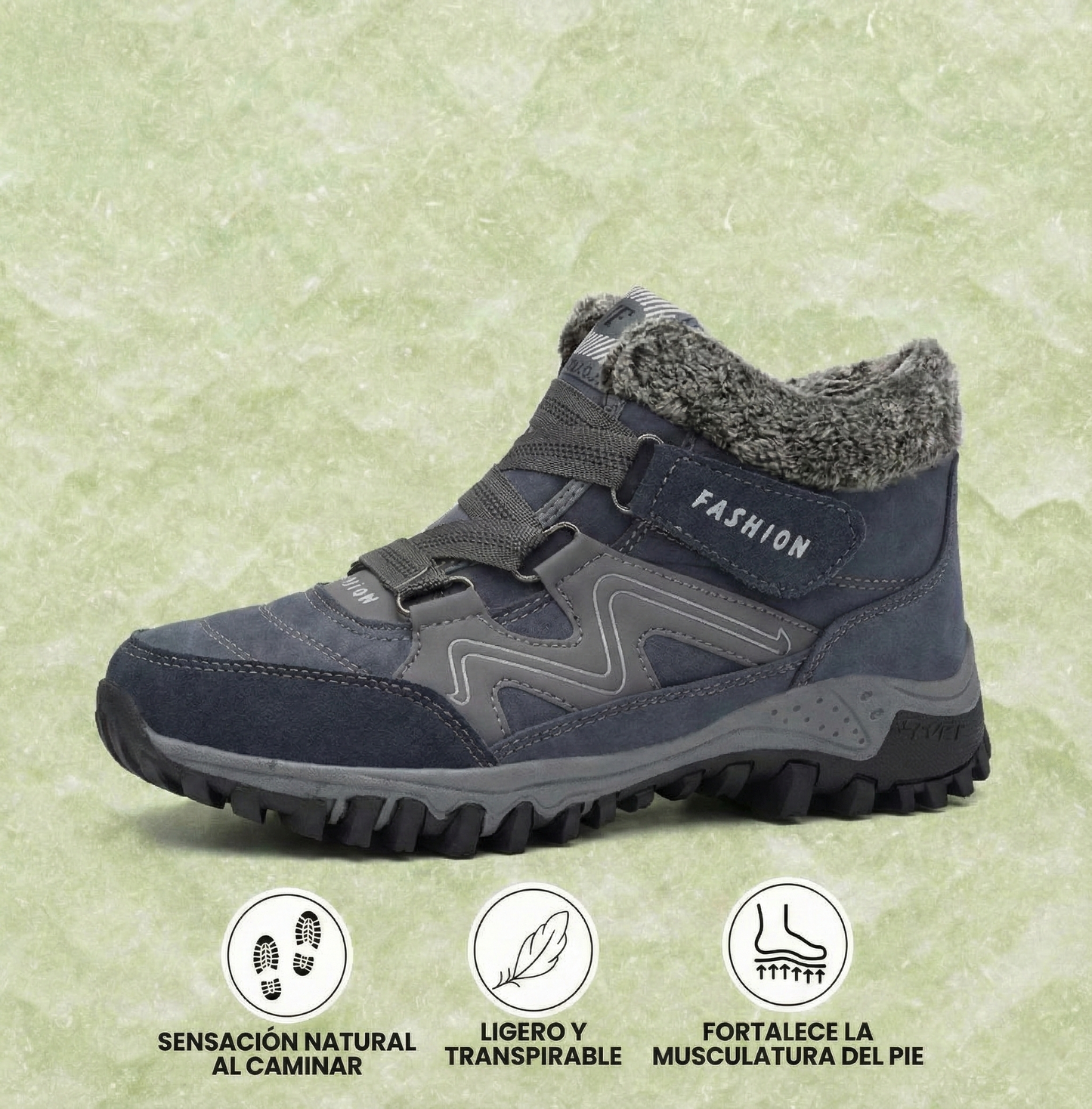 OrthoFit Winter: Zapato ergonómico, impermeable y antideslizante para aliviar el dolor.