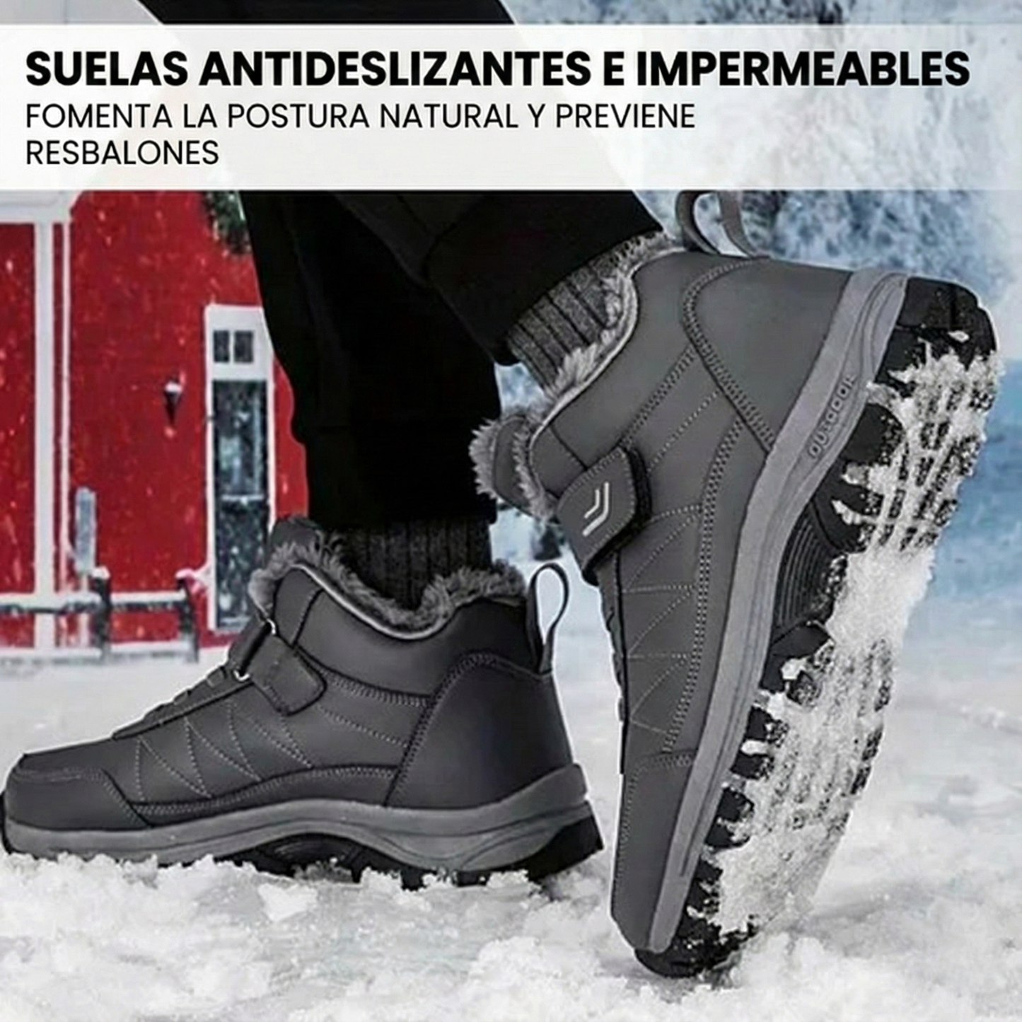 FrostFit - zapatos de confort impermeables, térmicos y que alivian el dolor
