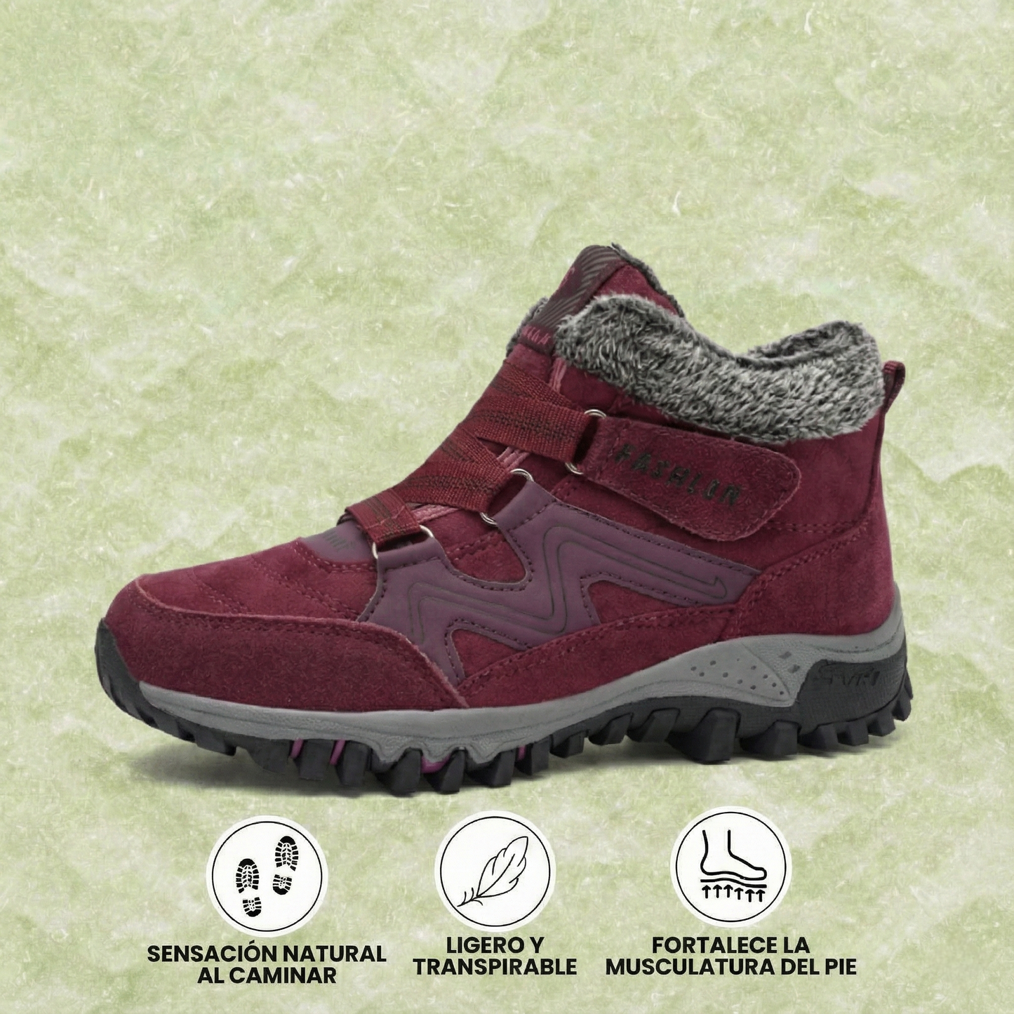 OrthoFit Winter: Zapato ergonómico, impermeable y antideslizante para aliviar el dolor.