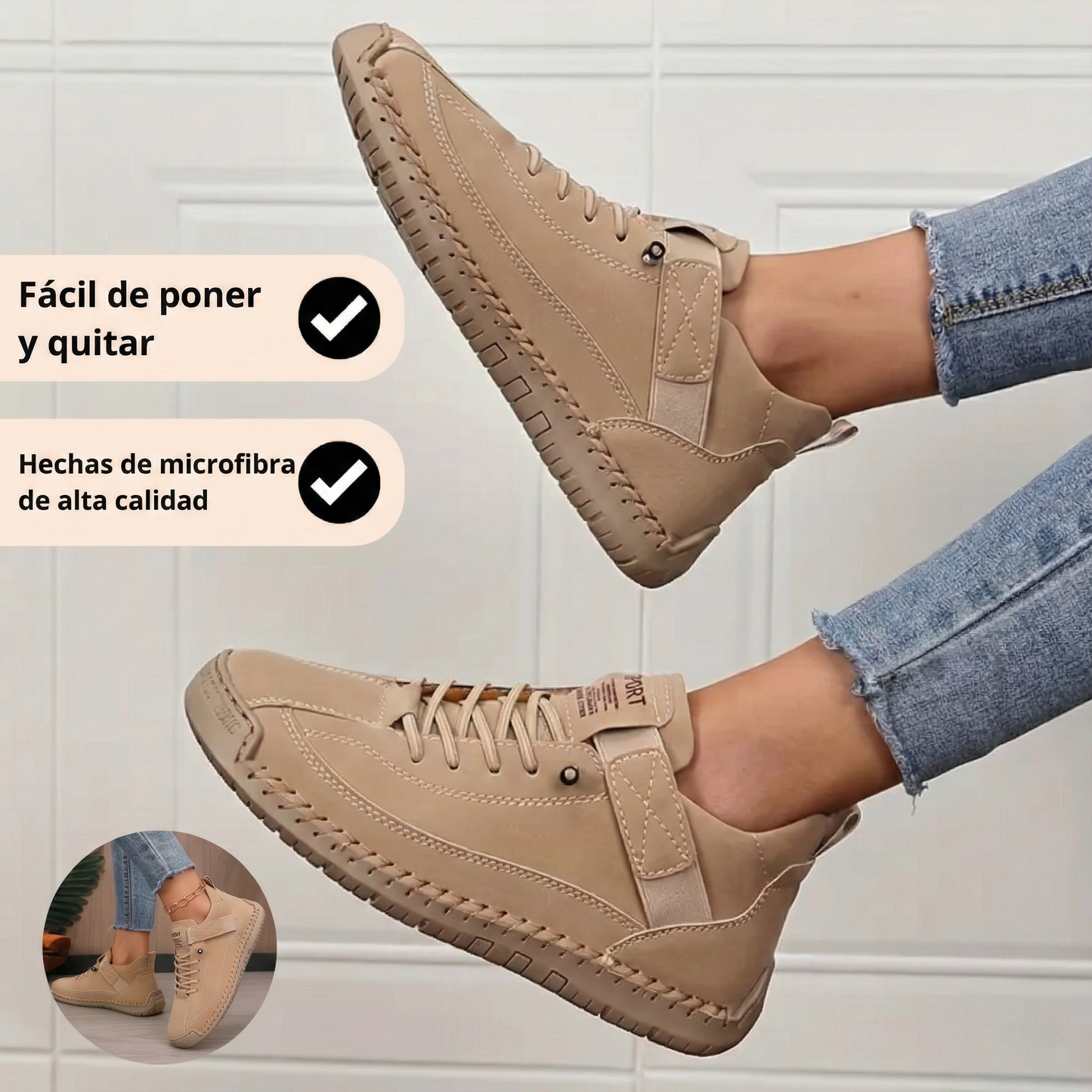 Mia – Zapatillas cómodas para mujer