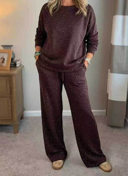 Nyvana - Conjunto para mujer: jersey y pantalón