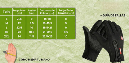 Guantes FREEZR