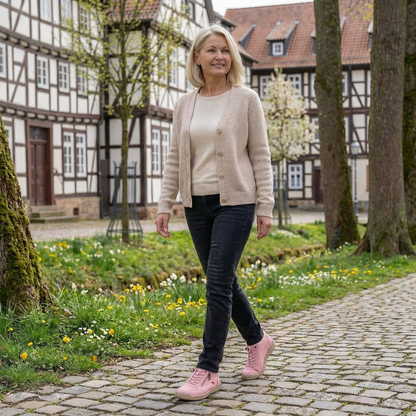 Mila – Zapatillas ortopédicas con cremallera