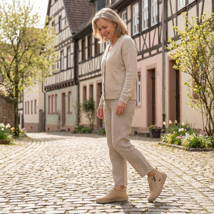 Mila – Zapatillas ortopédicas con cremallera