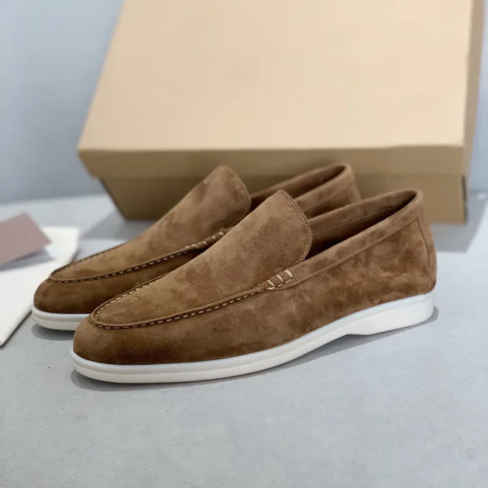Mocasines de ante chic