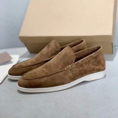 Mocasines de ante chic