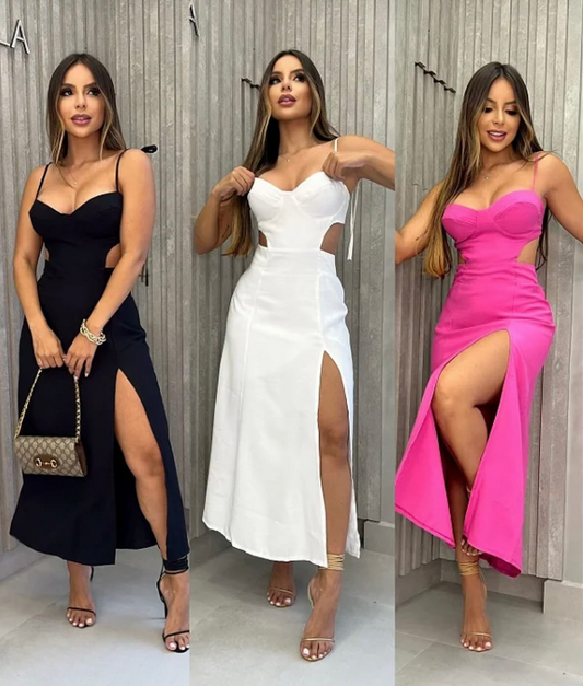 Laura - Vestido Maxi Ígnea