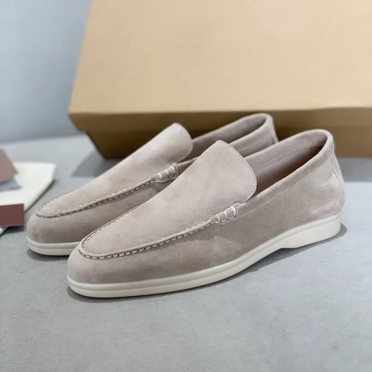 Mocasines de ante chic