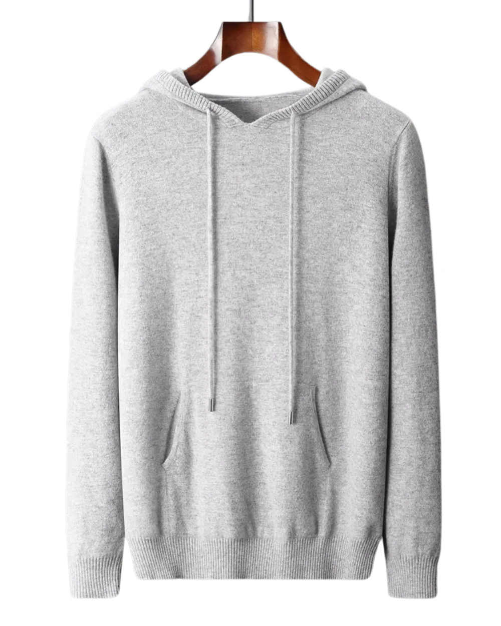 Sirlus - Sudadera con capucha de lana merina