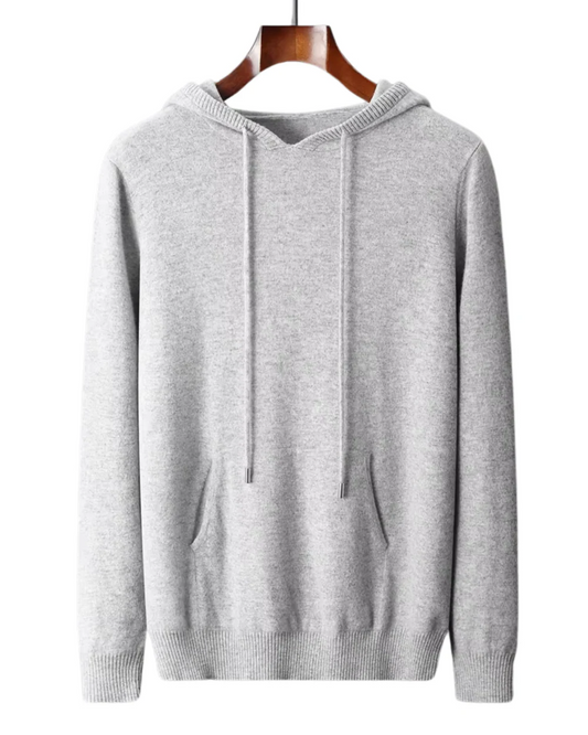 Sirlus - Sudadera con capucha de lana merina