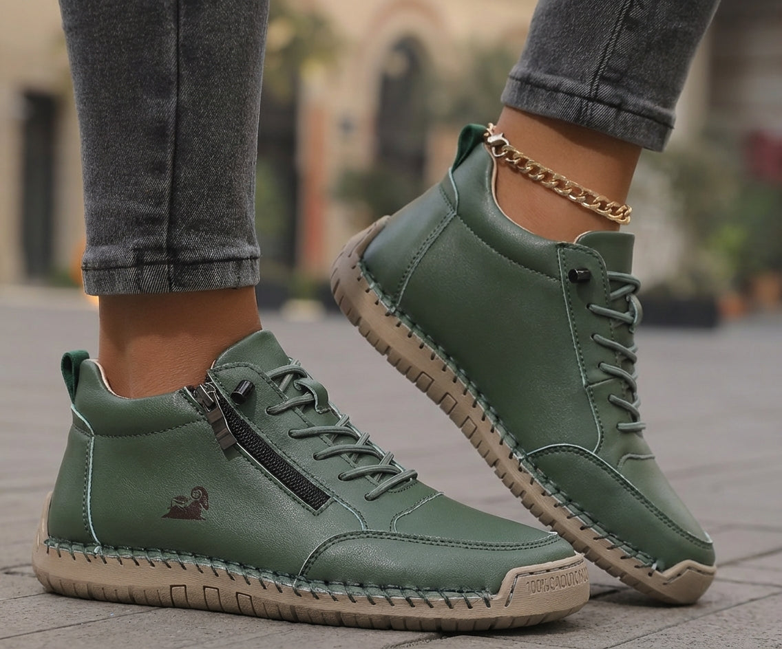 Mila – Zapatillas ortopédicas con cremallera