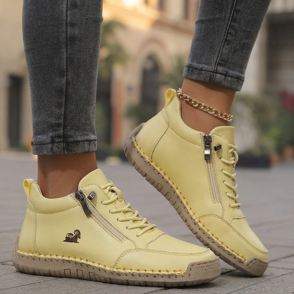 Mila – Zapatillas ortopédicas con cremallera