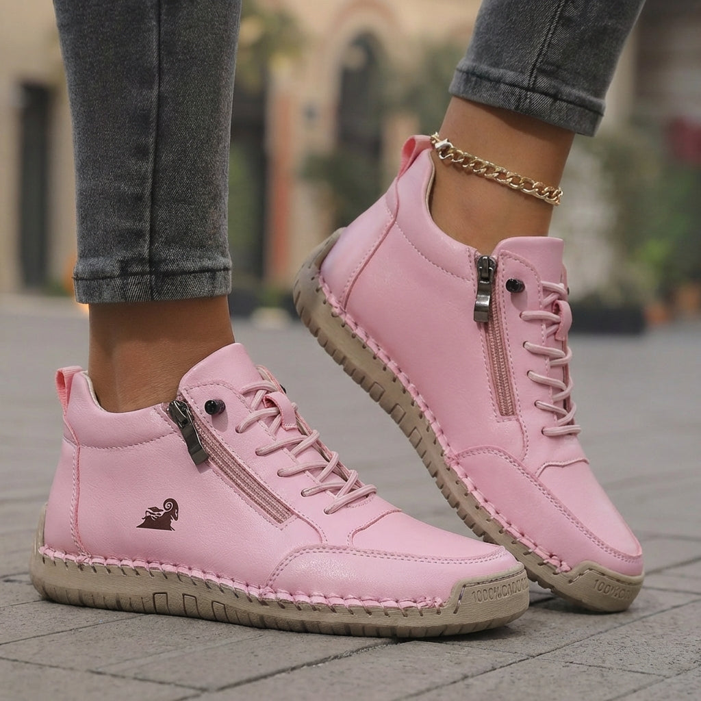 Mila – Zapatillas ortopédicas con cremallera